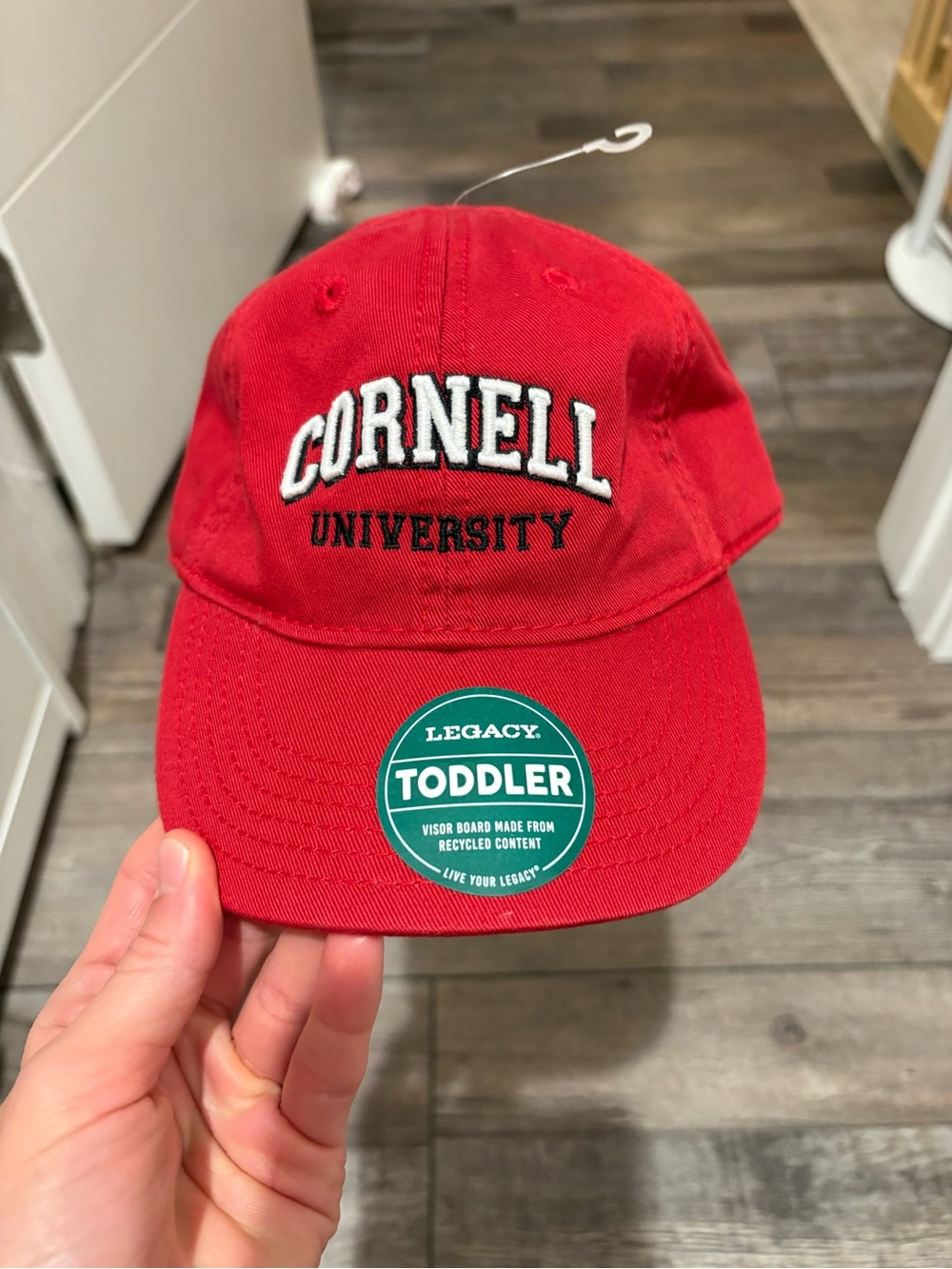 Cornell University Red Toddler Baseball Cap
